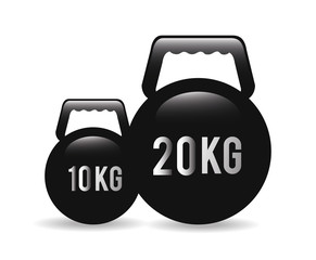 Fitness design, vector illustration.