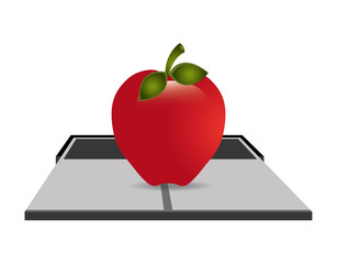 Fitness design, vector illustration.