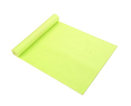 Green Yoga Mat