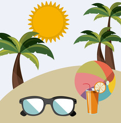 Summer design, vector illustration.