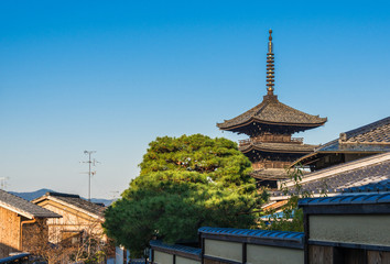 Obraz premium 京都 八坂の塔