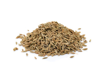 thai herbs spices on a white background