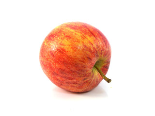 red apple isolated on white background