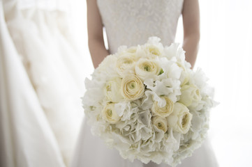 Gorgeous White Wedding Bouquet