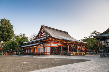 京都　八坂神社　本殿