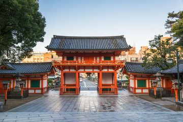 京都　八坂神社　西楼門