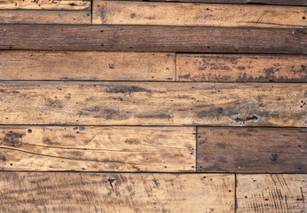 Old wood plank texture background.