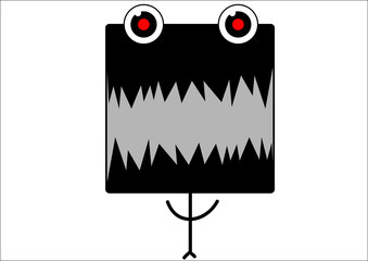 Toothy monster