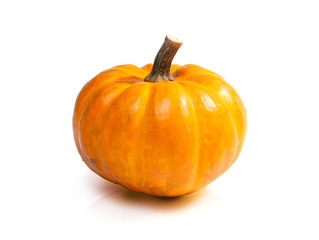 Pumpkin with clipping path.