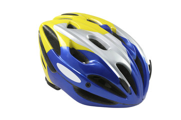 Bicycle helmet isolated