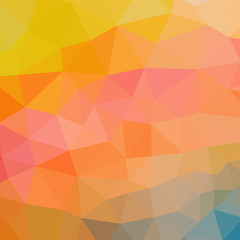 Triangles pattern of geometric shapes. Colorful mosaic backdrop