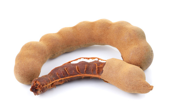 Tamarind isolated on white background