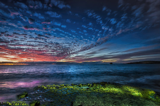 Beach sunset Perth WA