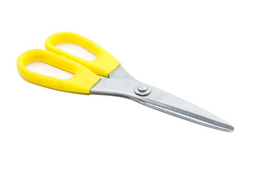 yellow scissors