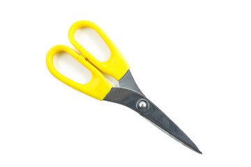 yellow scissors