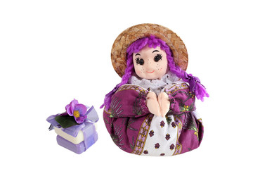 Herbs soap  and scented sachets Lavender  in the form of dolls f