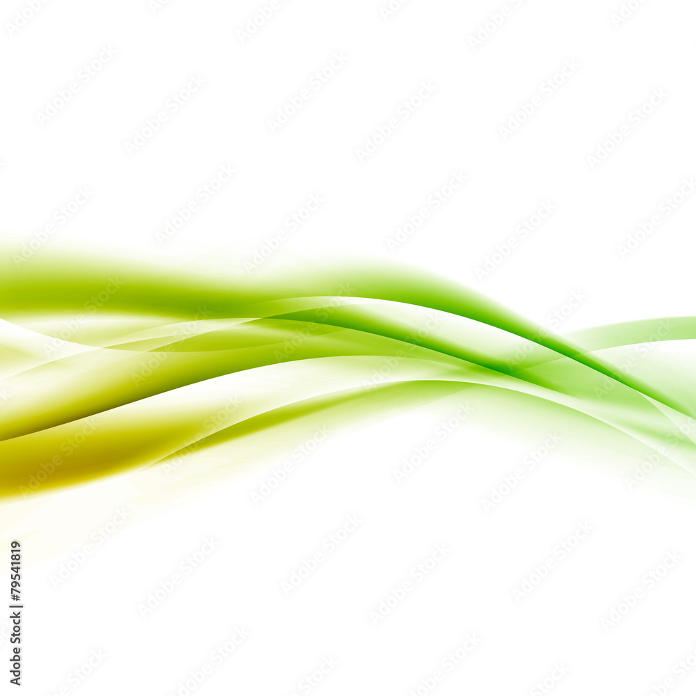 Canvas Prints bright green speed swoosh line abstract modern layout