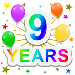 9 Years anniversary