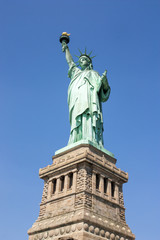Fototapeta na wymiar Statua della libertà - New York