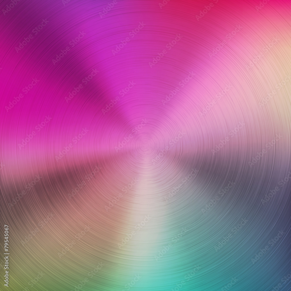 Poster abstract colorful gradient background with metal texture