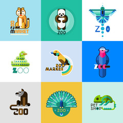 Zoo Logo Set