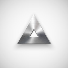 Abstract Triangle Button Template
