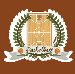 basketball, desing, vector illustration.