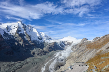 Fototapeta premium View of Franz Josefs Hohe Glacier, Austria