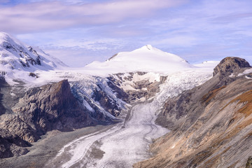 View of  Franz Josefs Hohe Glacier, Austria
