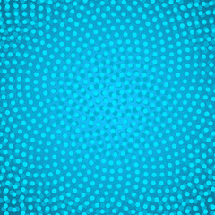 Blue spiral dots background