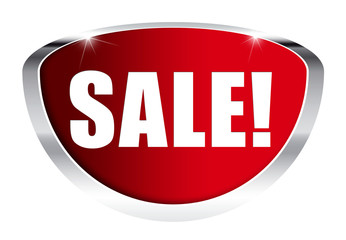 Sale! Button, Icon