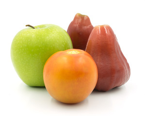 Green Apple and Rose Apple