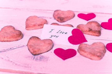 Obraz premium cookies with love