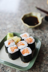 Salmon Maki sushi