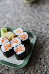 Salmon Maki sushi