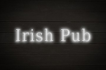 Fototapeta na wymiar Composite image of irish pub