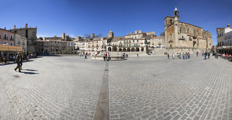 Plaza de españa, Trujillo , Caceres, Spain