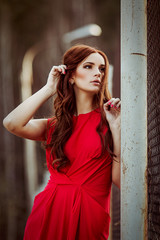 Obraz premium portrait elegency girl