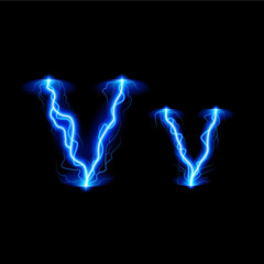 High voltage font