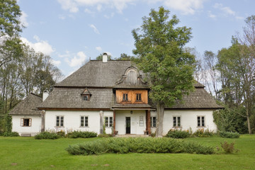 Fototapeta na wymiar Tetmajer family mansion in Łopuszna, Poland