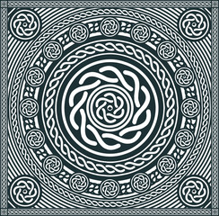 Abstract Mandala Background