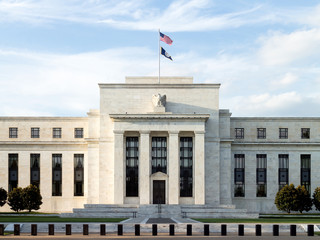 Federal Reserve Building, Washington DC, USA. - obrazy, fototapety, plakaty