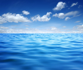 Fototapeta premium Blue sea