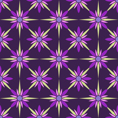 seamless background with abstract geometric shapes