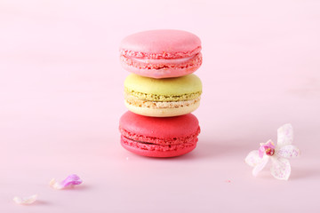 stack of macarons