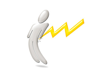 Motivation 3d M&auml;nnchen / oder Hexenschuss