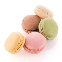 Colorful French Macarons