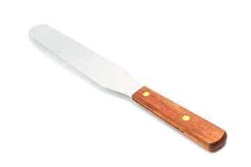 spatula with wooden handle