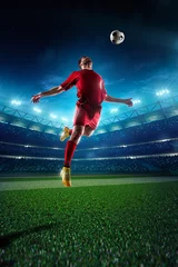 Foto auf Acrylglas Soccer player in action © 103tnn