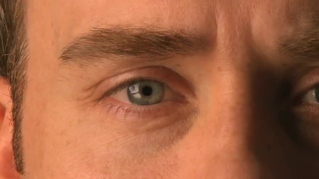 Close up shot of a male in his 30